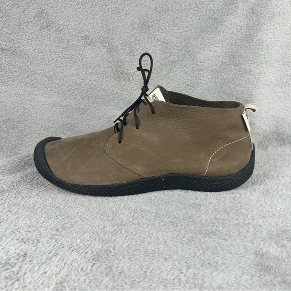 Keen Shoes Men's Size 13 Mosey Chukka Leather Ankle Boots Dark Olive Lace-Up - Picture 2 of 10